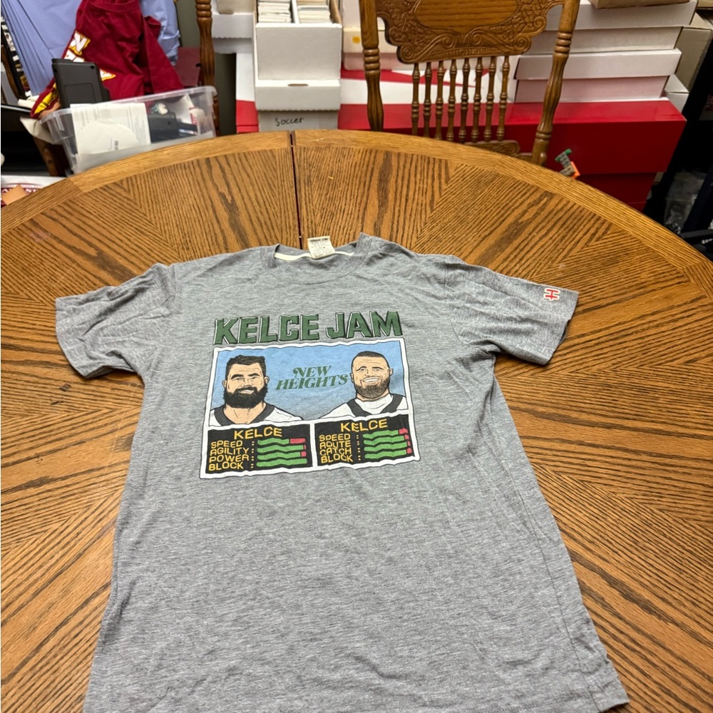 HOMAGE Kelce JamGray Graphic T-Shirt